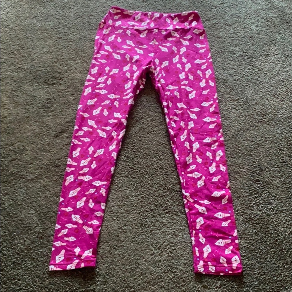 Lularoe Ice Cream Print Leggings